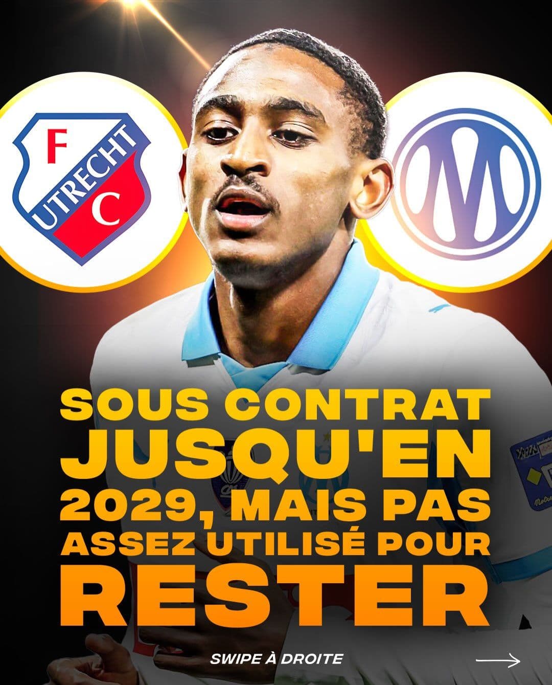 Utrecht a l’œil sur Tadjidine Mmadi. L’OM pourrait laisser partir son milieu...