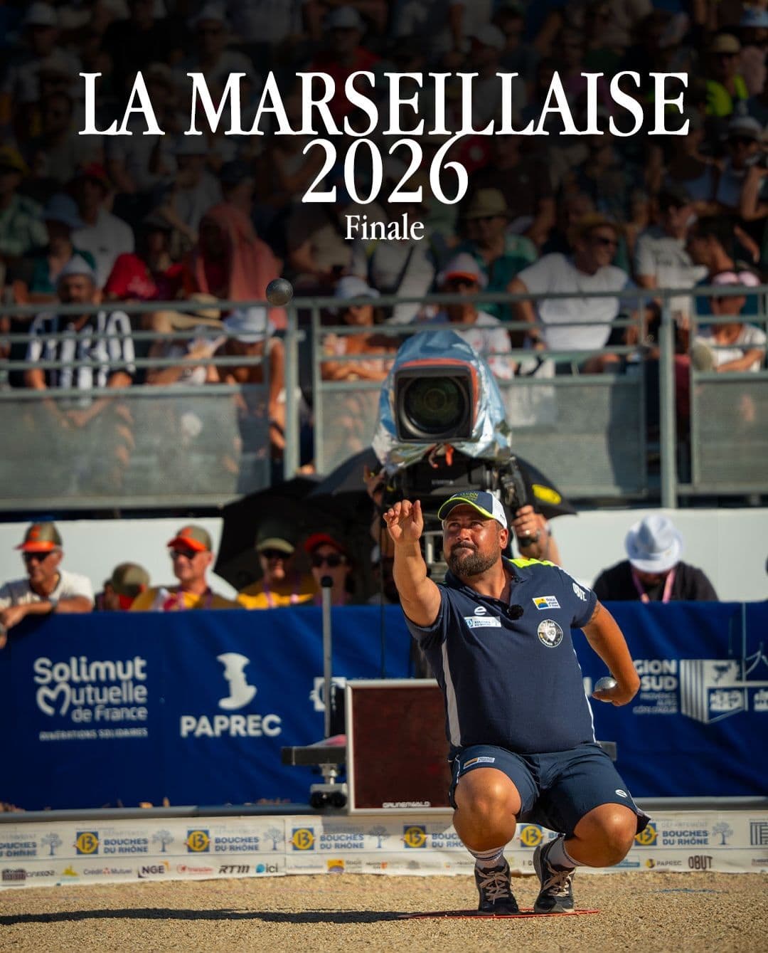 JOUR DE FINALE - MONDIAL LA MARSEILLAISE À PÉTANQUE 🏆💙☀️
Véritable...